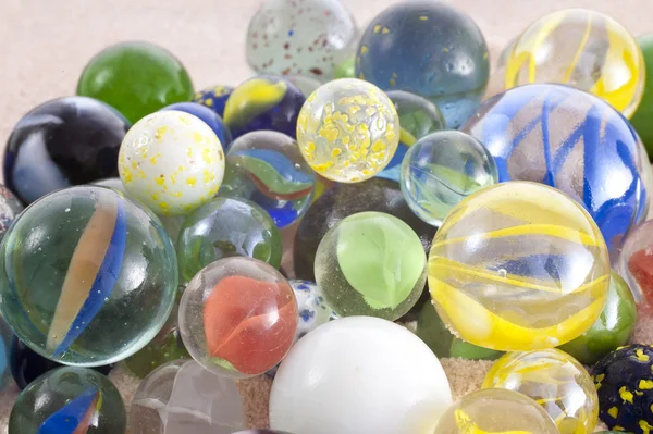 stock image Glass marbles