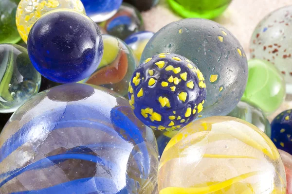 stock image Glass marbles