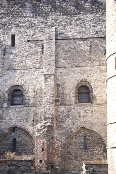 Замок в Генте — стоковое фото