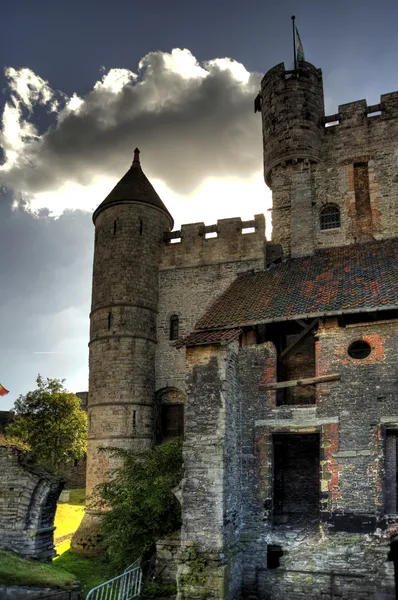 Замок в Генте — стоковое фото