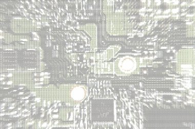 Ascii mainboard clipart