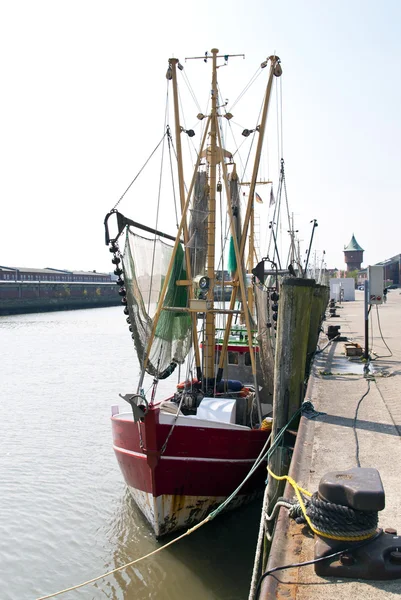 Rybackiego portu cuxhaven — Zdjęcie stockowe