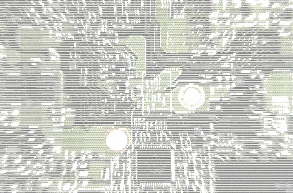 ASCII płyty głównej — Zdjęcie stockowe