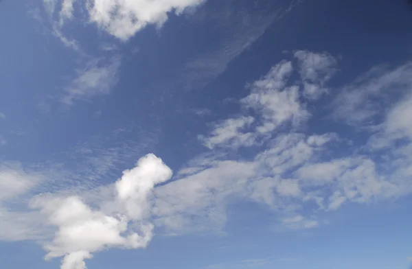 Detalle de un cielo nublado — Foto de Stock