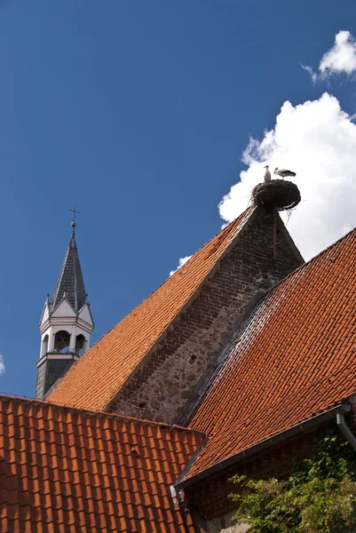 Schwabstedt 教堂，德国 — 图库照片