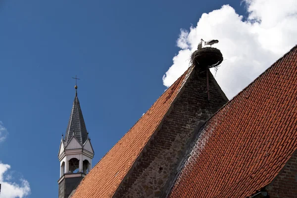 Kostel Nordstrand, Německo — Stock fotografie