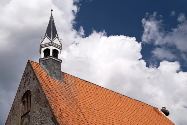 stock image Church of Schwabstedt, Germany