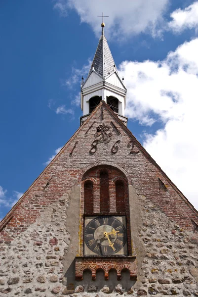 Schwabstedt 教堂，德国 — 图库照片