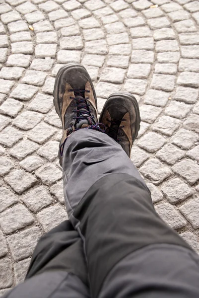 stock image Hiking boots