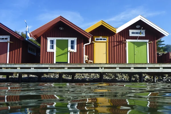 Boat houses — Stock Photo, Image
