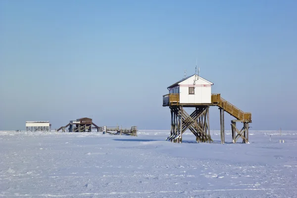 海滩的圣彼得彼得-欧丁冬季 — 图库照片