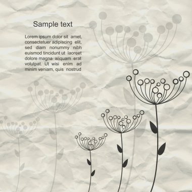 Flower background clipart