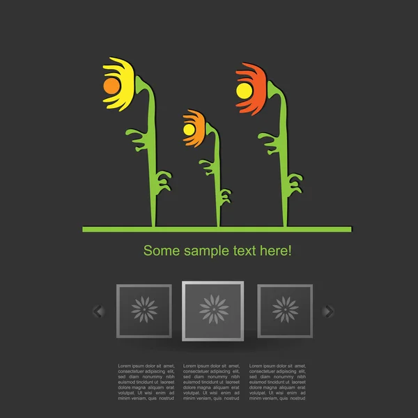 Flor colorida — Archivo Imágenes Vectoriales