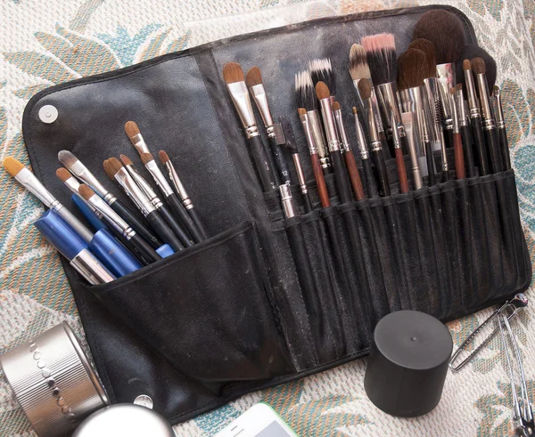 Brushes for make-up — Stock Photo, Image