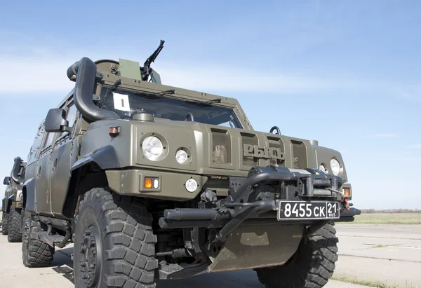 Armored military vehicle «Lynx» Stock Image