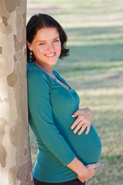 Mulheres grávidas felizes — Fotografia de Stock