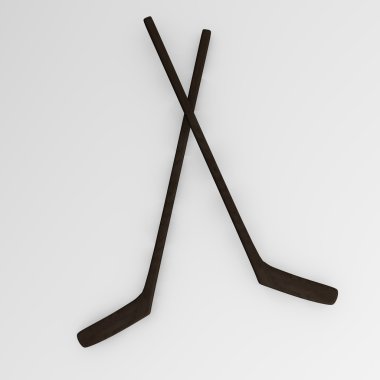 Hockey stick clipart