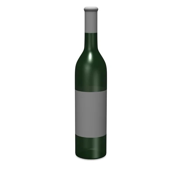 Garrafa de vinho — Fotografia de Stock