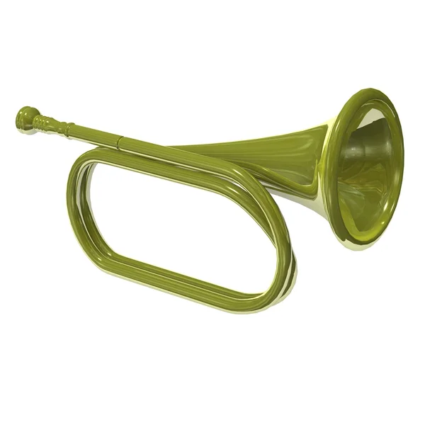 Trompeta de latón — Foto de Stock