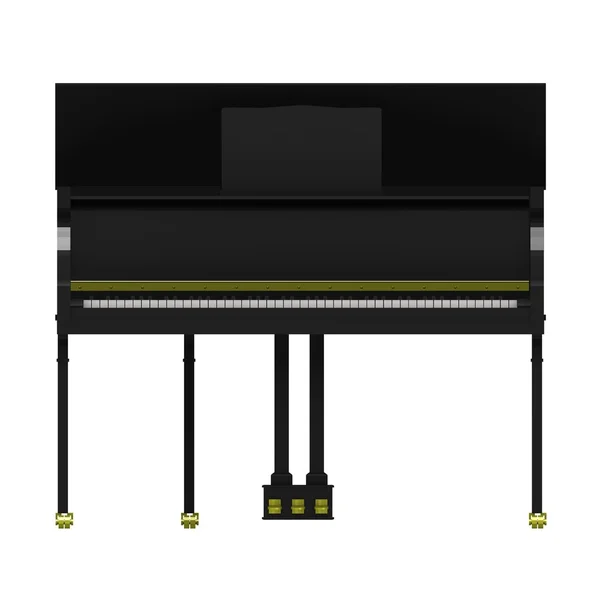 Wooden piano — Stock Photo, Image