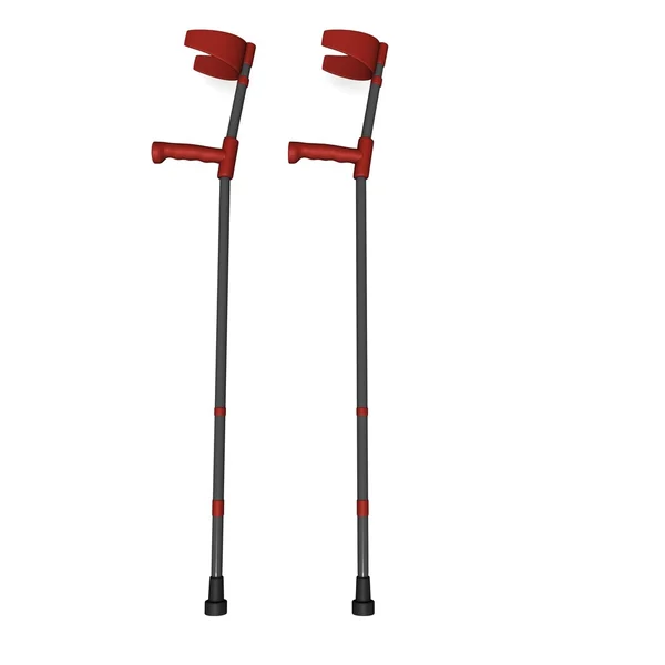 Crutches — Stock Photo, Image