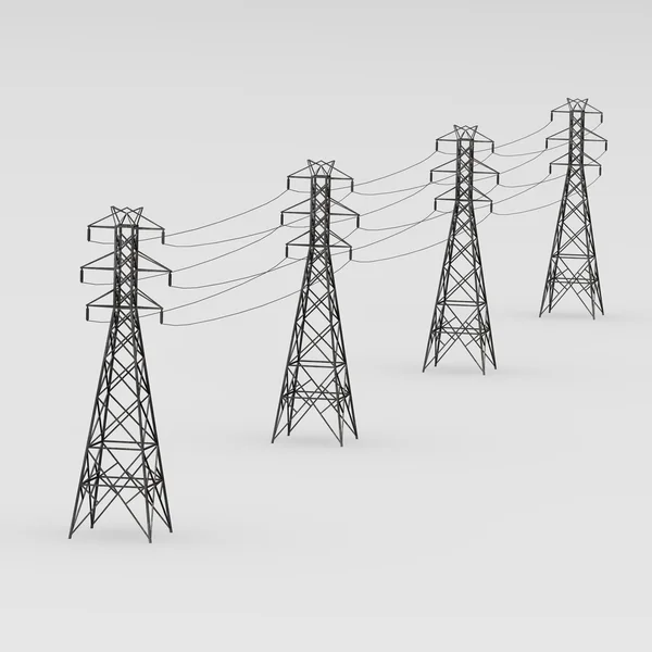 Elektrische lijn — Stockfoto
