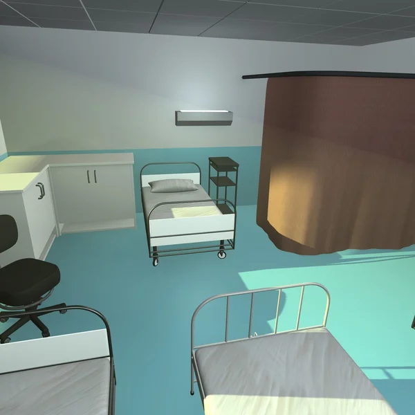 Kórházi szoba — Stock Fotó