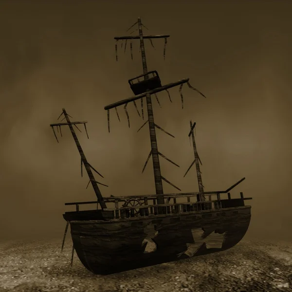 Кораблекрушение — стоковое фото