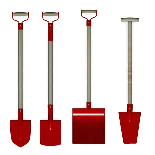 Garden shovels — Stock Photo, Image