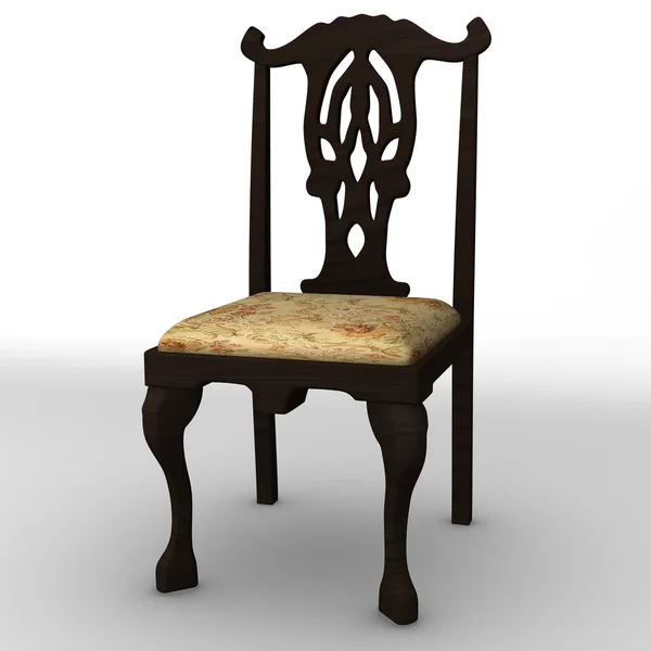 Antieke stoel — Stockfoto