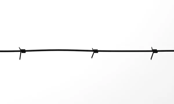 Drut kolczasty — Zdjęcie stockowe