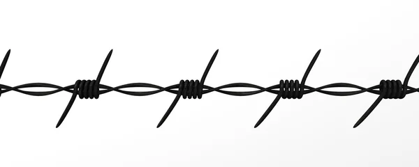 Taggtråd — Stockfoto