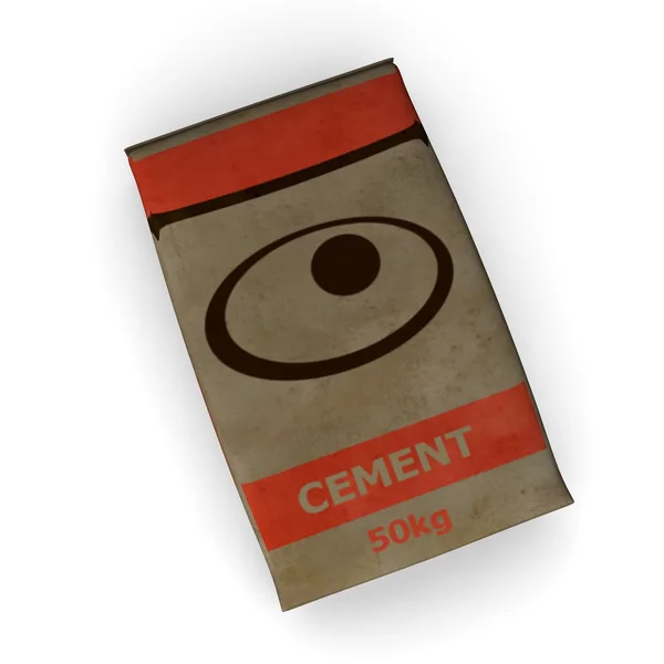Cement bag — Stock Photo, Image