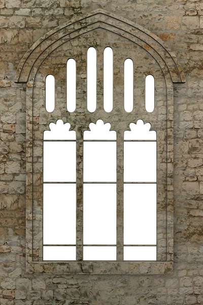 Gotik pencere — Stok fotoğraf