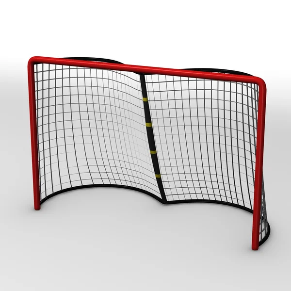 Obiettivo di hockey — Foto Stock