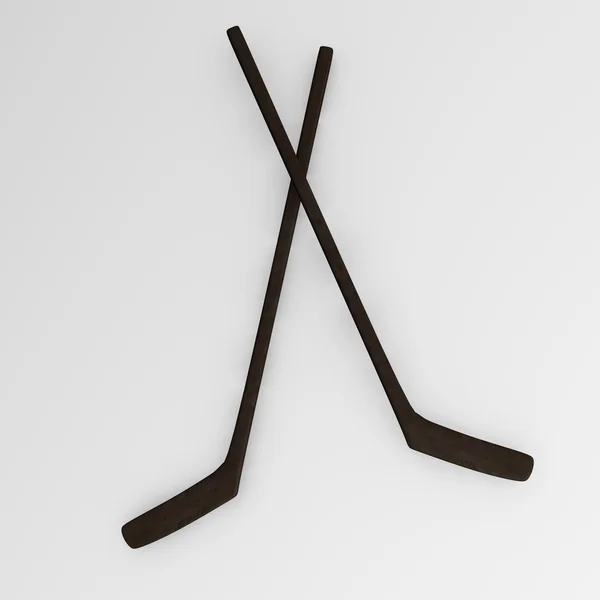 Kij hokejowy — Zdjęcie stockowe