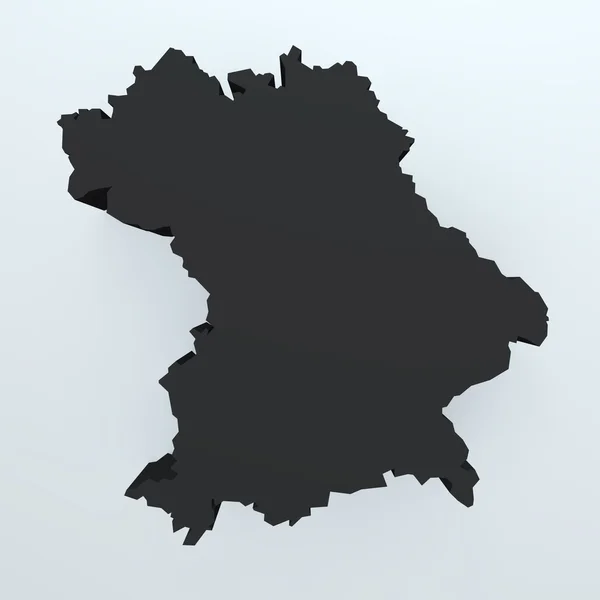 Mapa gremany — Zdjęcie stockowe