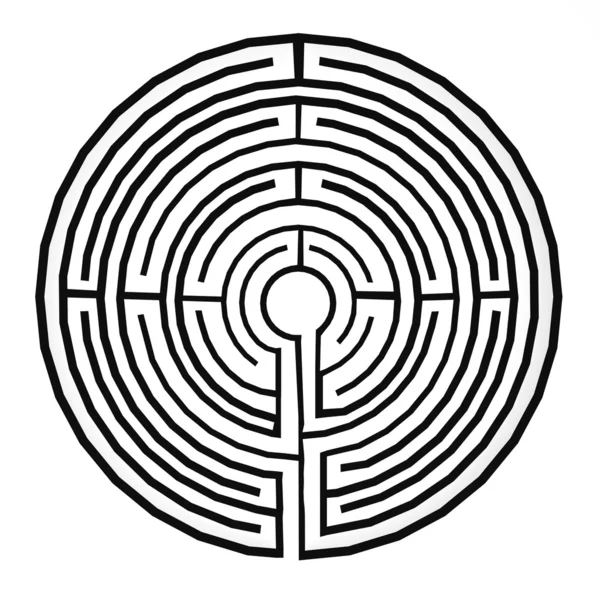 Labyrint (labyrinth) — Stockfoto