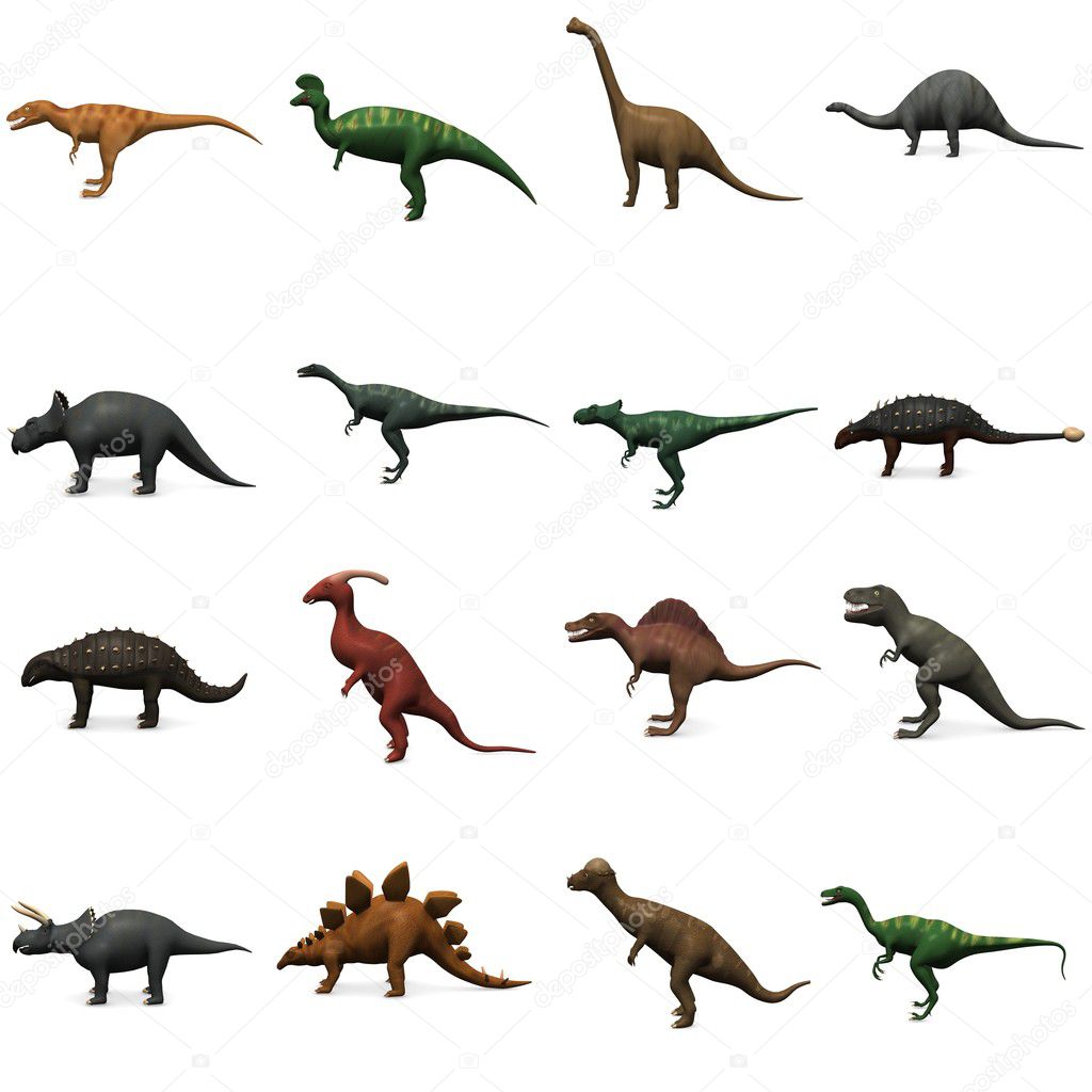 Prehistoric dinosaurs