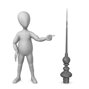 Lighting rod clipart