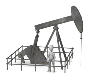 Oil rig clipart