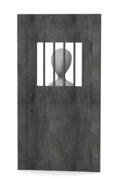 Prison door clipart