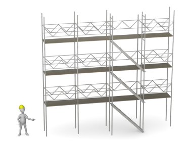 Scaffold clipart