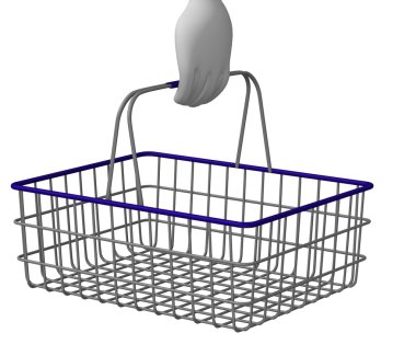 Alışveriş sepeti.