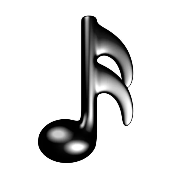 Musikaliska symbol — Stockfoto
