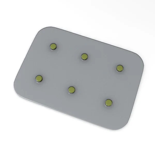 Pill plate — Stock Photo, Image