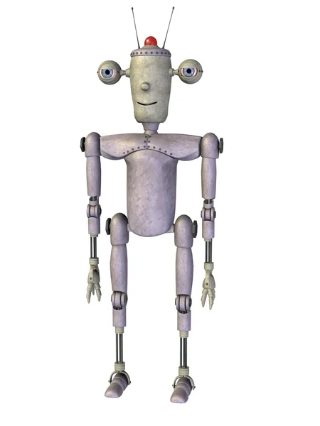 Robô dos desenhos animados — Fotografia de Stock