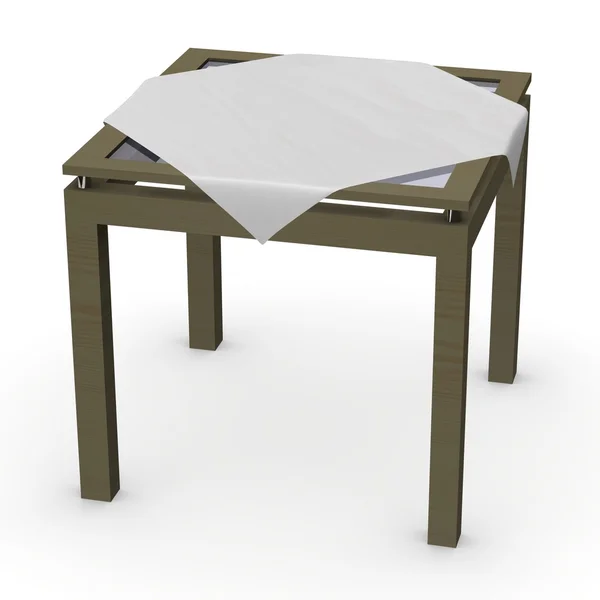Toalha de mesa — Fotografia de Stock