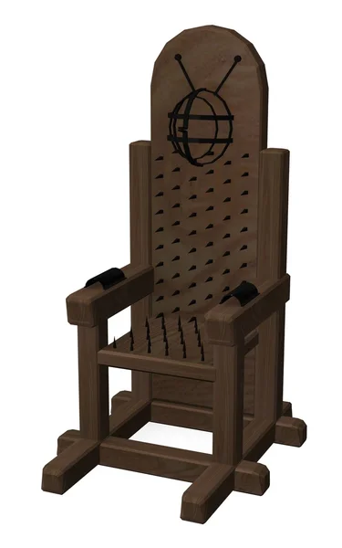 Tortural krzesło — Zdjęcie stockowe