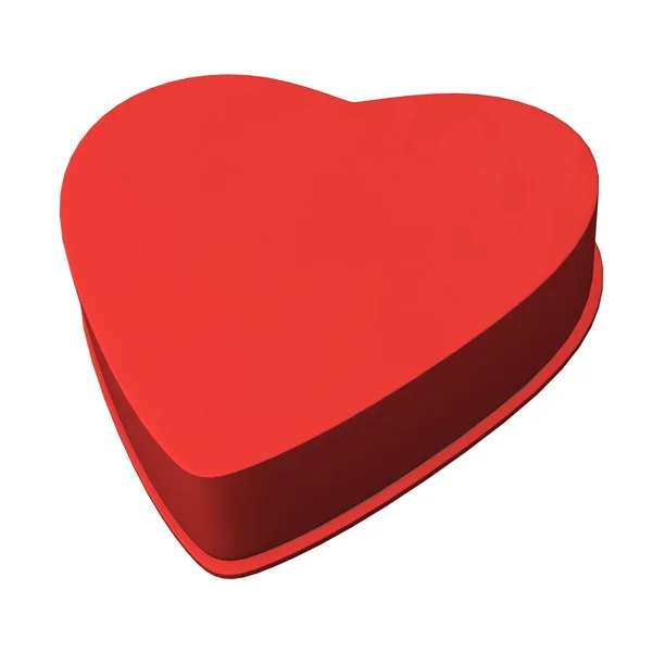Alla hjärtans lådan — Stockfoto